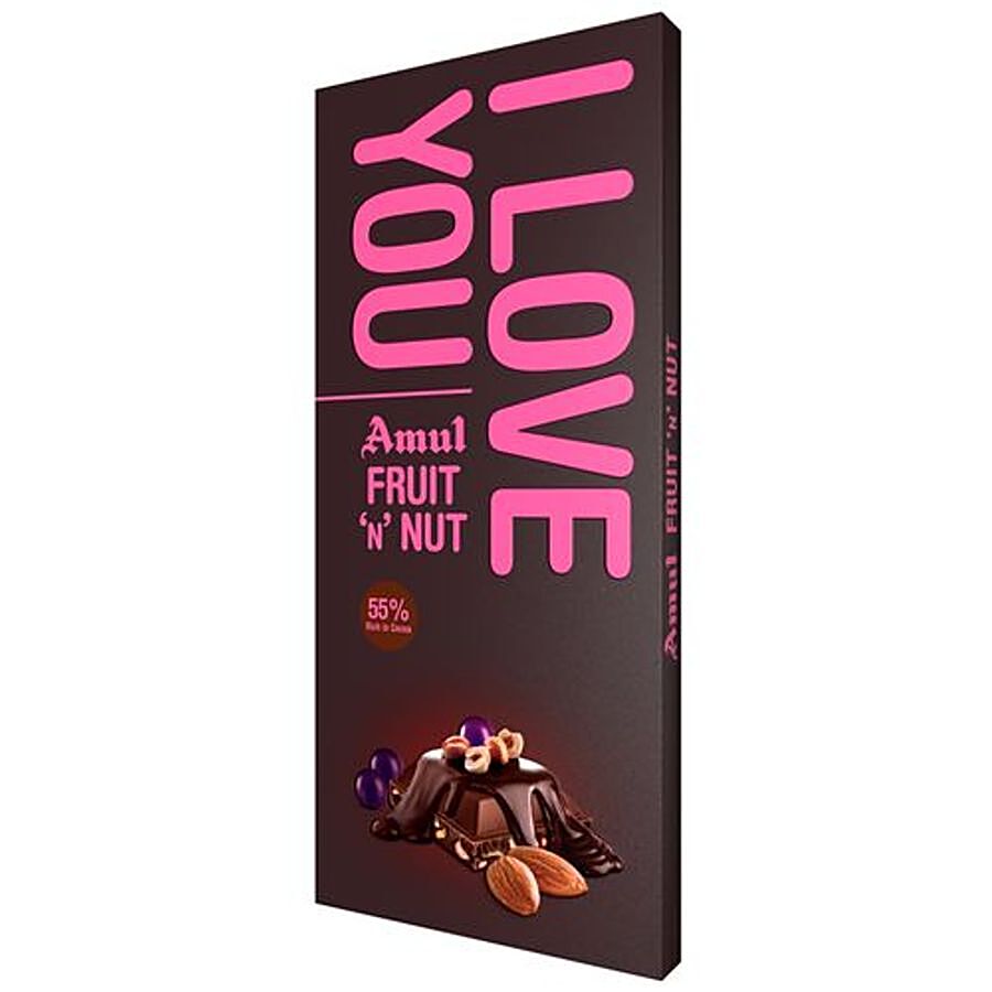 AMUL FRUIT &amp; NUT DARK CHOCOLATE