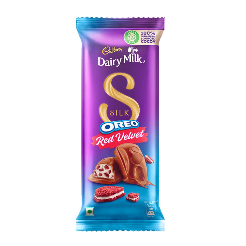 Cadbury Dairy Milk Silk Oreo Red Velvet 130g