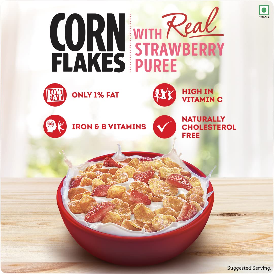 KELLOGGS CORN FLAKES STRABERRY