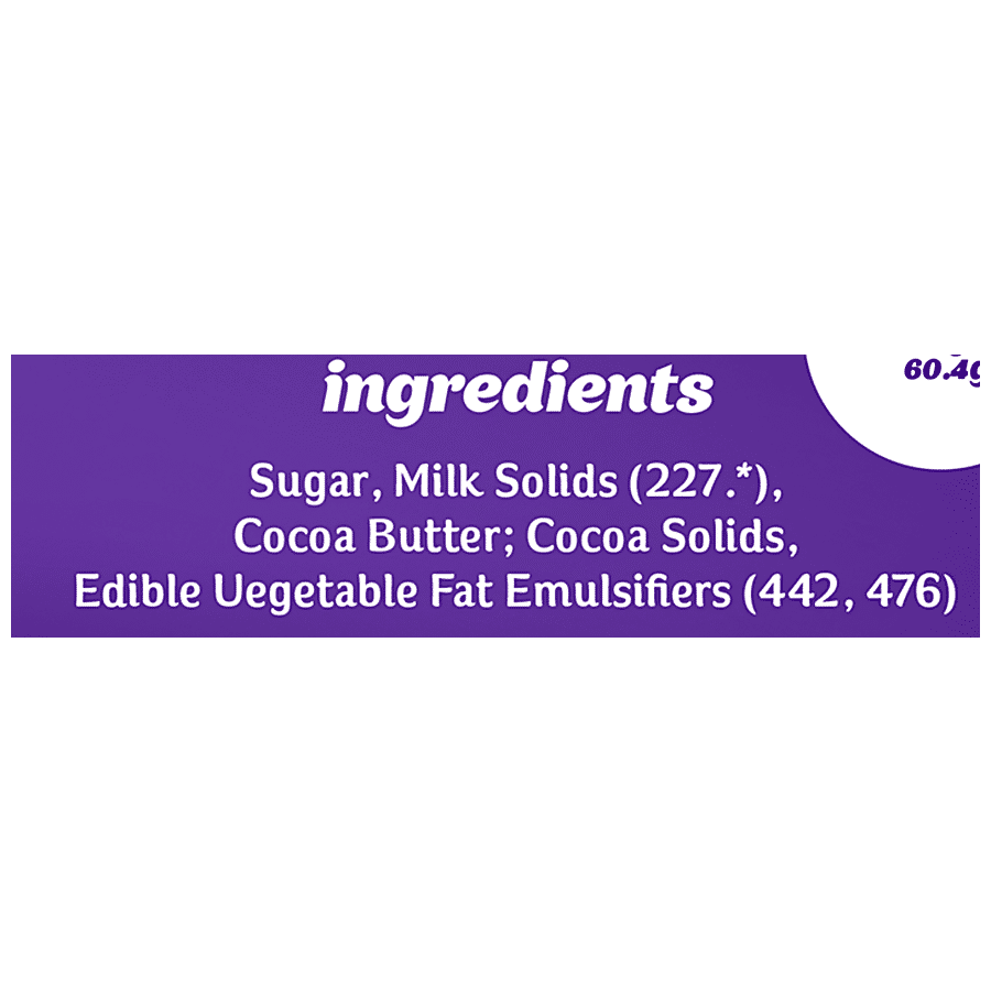 dairy milk fruit and nut