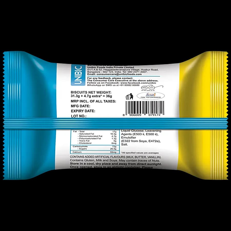 UNIBIC MILK COOKIES 30 G