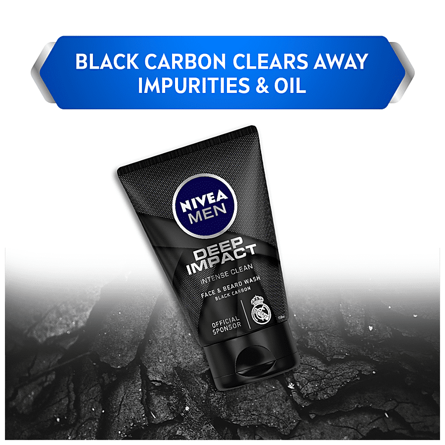 NIVEA MEN DEEP IMPACT FACEWASH