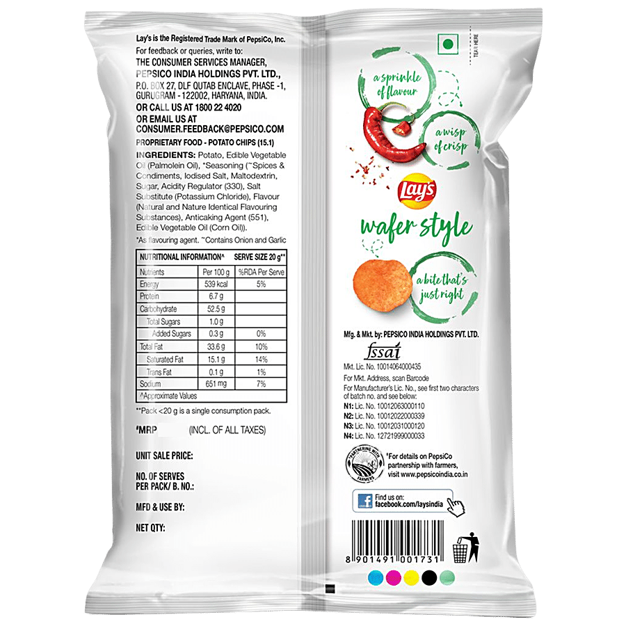 LAYS WAFER STYLE CHILLI