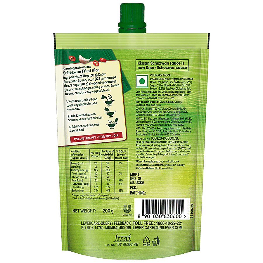 KNORR SCHEZWAN SAUCE
