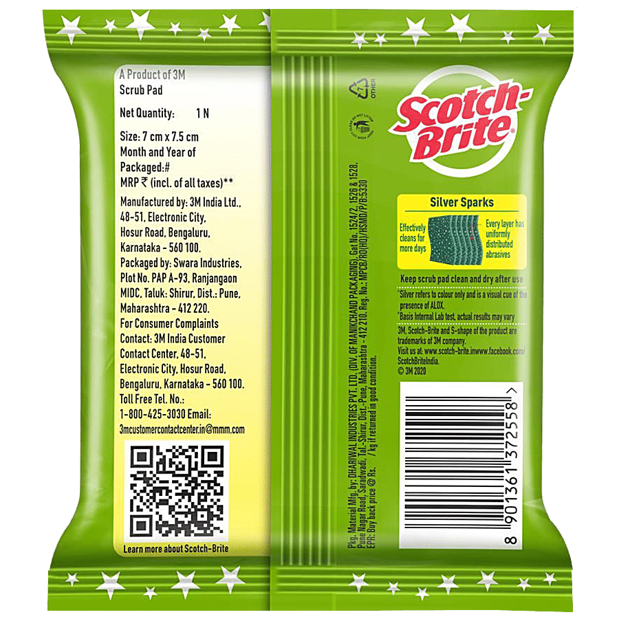 SCOTCH BRITE SILVER CRUBBER