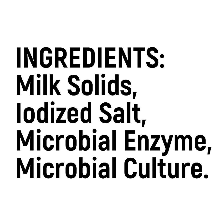 MILKY MIST CHEDDAR CHEESE(200GM)